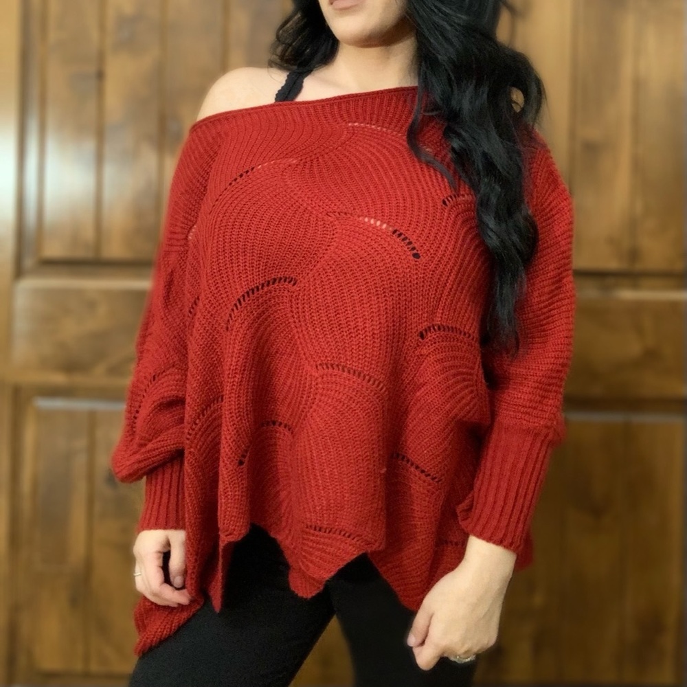 Flowy oversized sweater